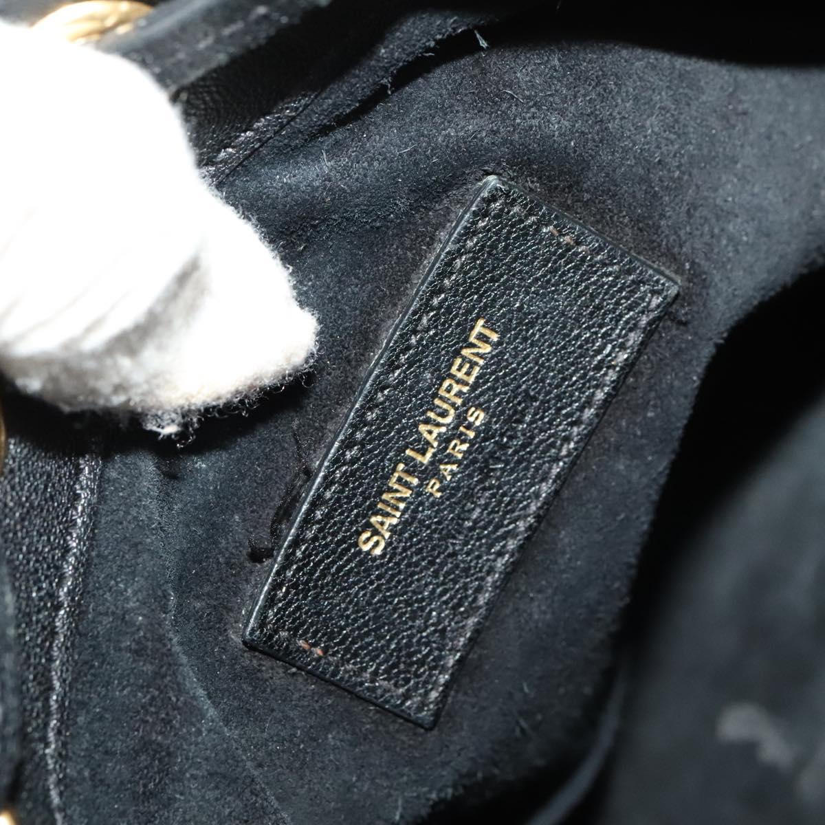 SAINT LAURENT Emmanuel Hand Bag Leather 2way Multicolor GT357603 Auth 116482