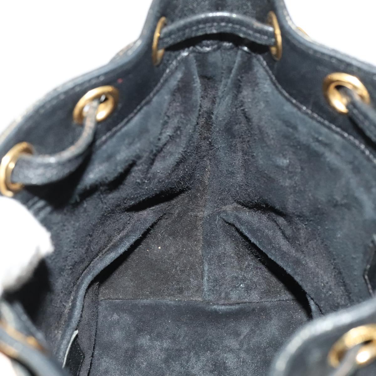 SAINT LAURENT Emmanuel Hand Bag Leather 2way Multicolor GT357603 Auth 116482