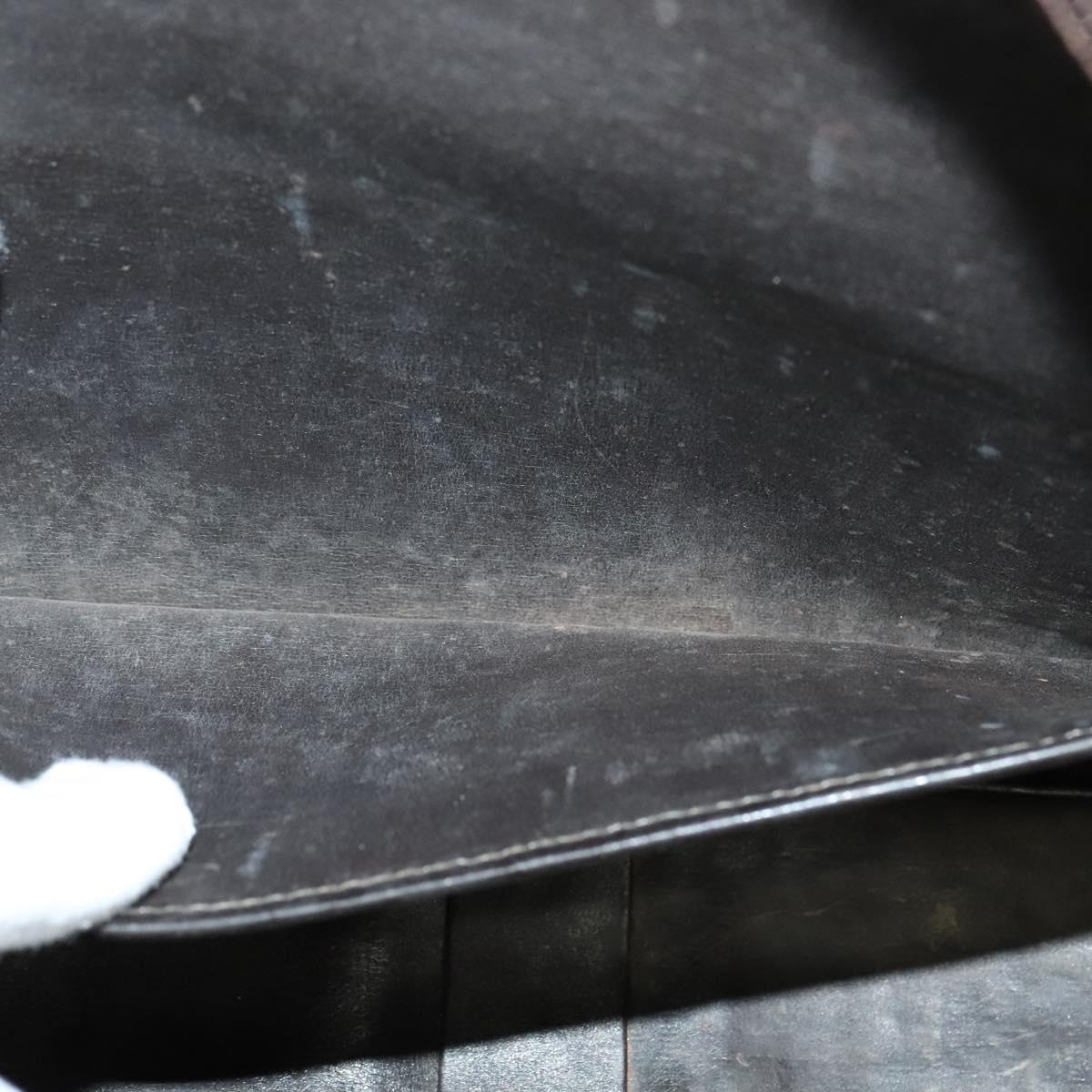 Christian Dior Trotter Canvas Shoulder Bag Brown Auth 116492