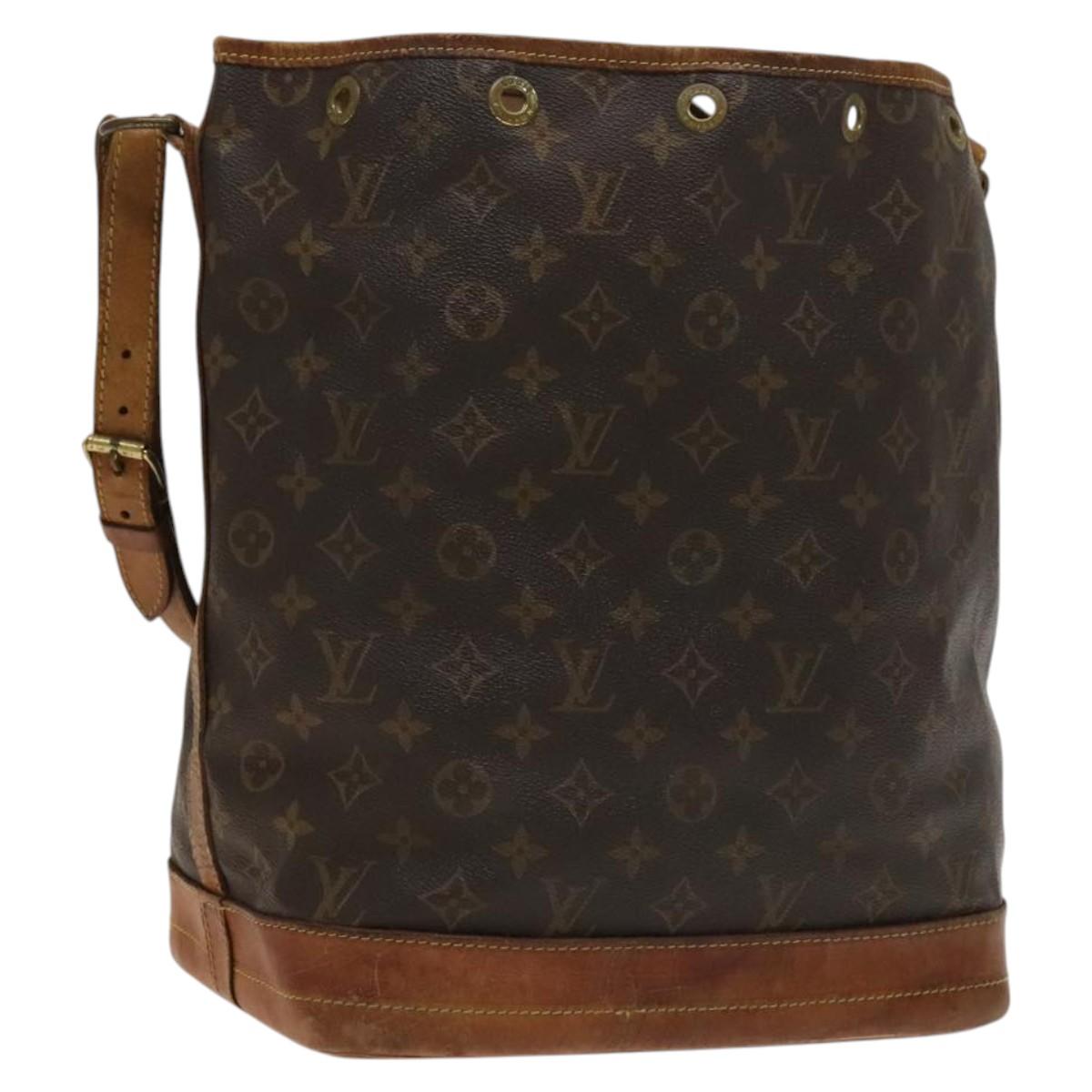 LOUIS VUITTON Monogram Noe Shoulder Bag M42224 LV Auth 116511