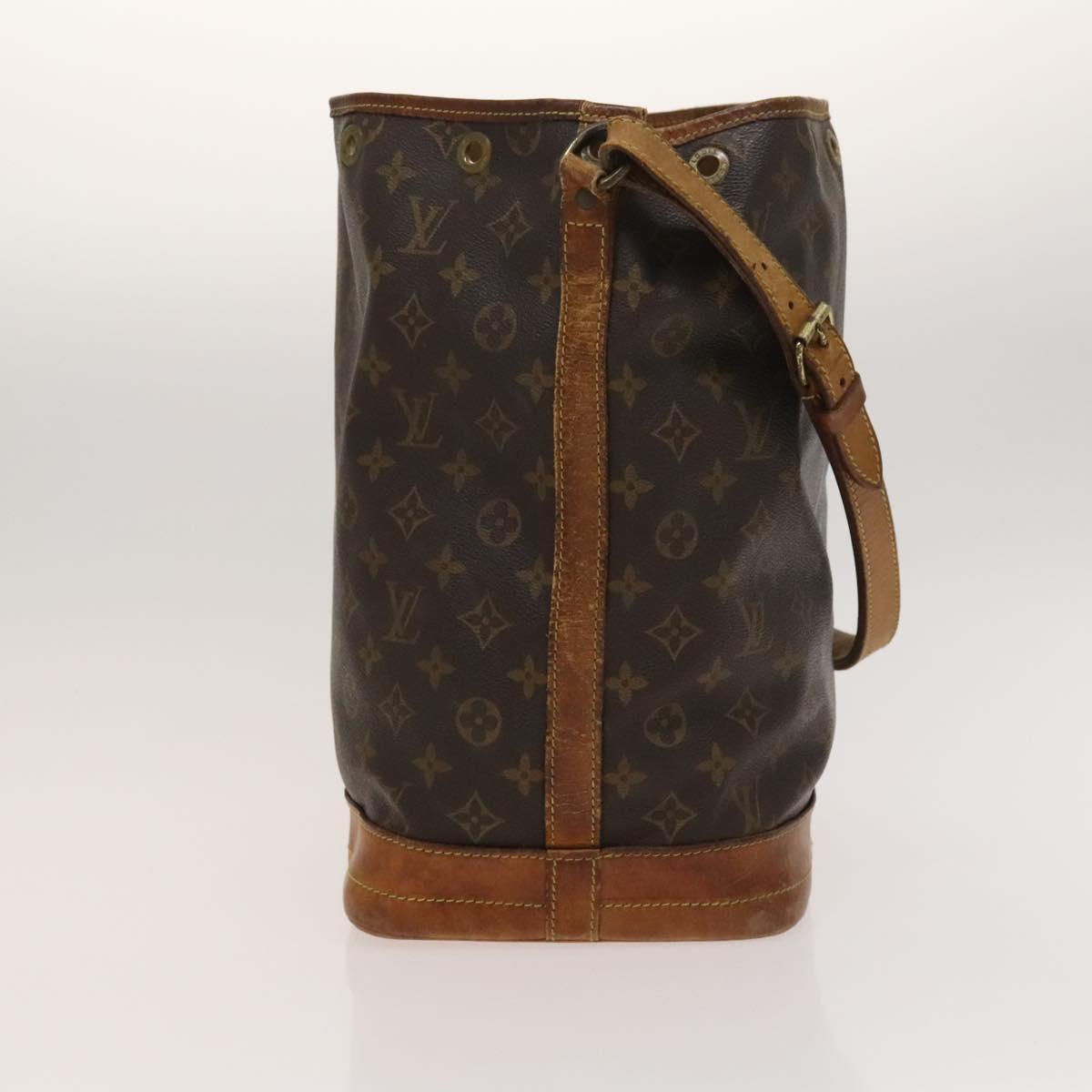 LOUIS VUITTON Monogram Noe Shoulder Bag M42224 LV Auth 116511