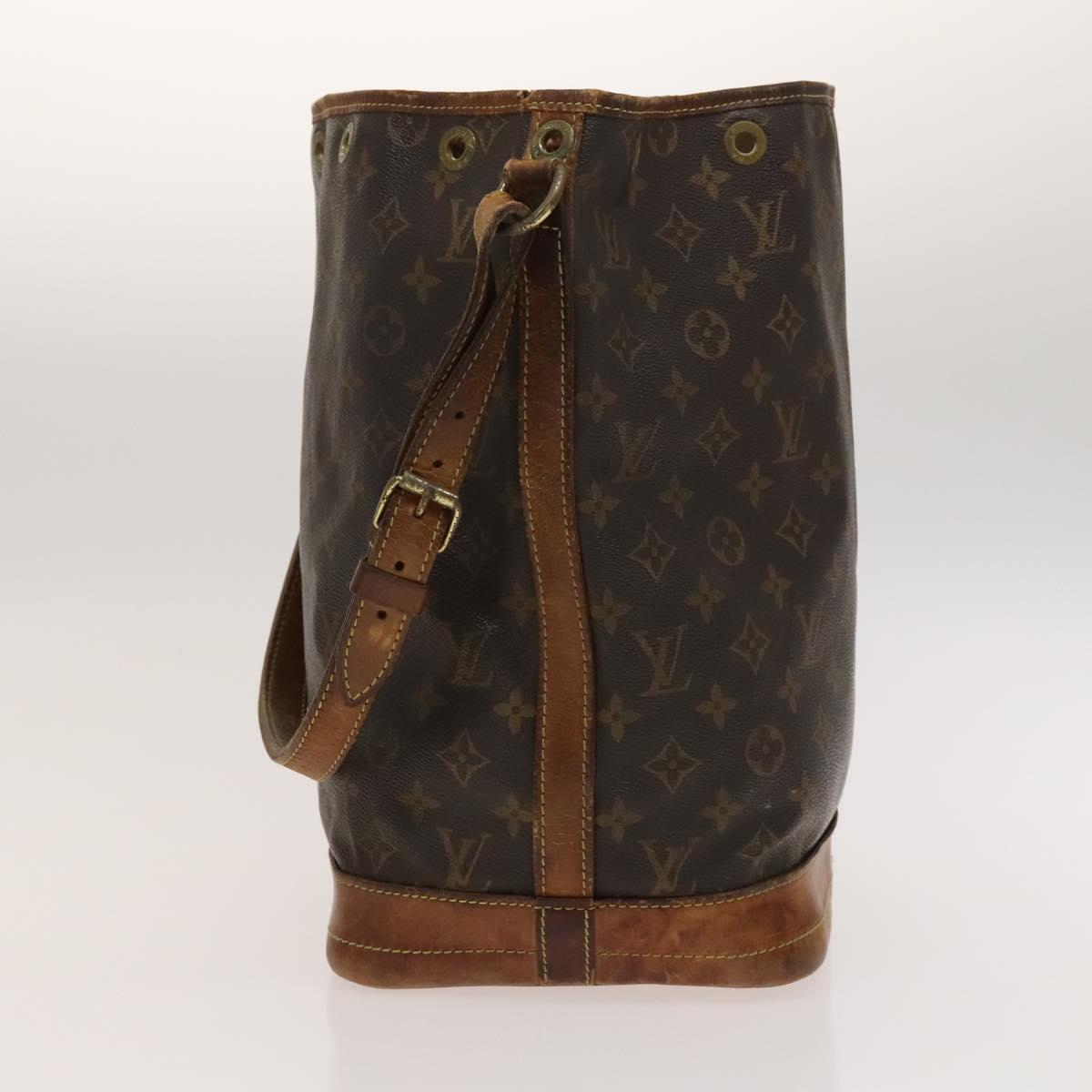 LOUIS VUITTON Monogram Noe Shoulder Bag M42224 LV Auth 116511
