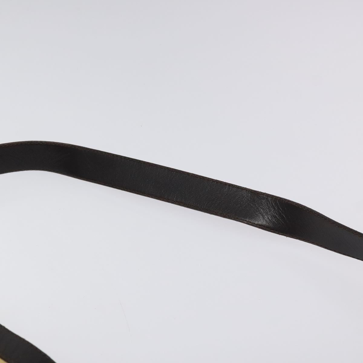 BURBERRY Nova Check Shoulder Bag PVC Beige Auth 116514