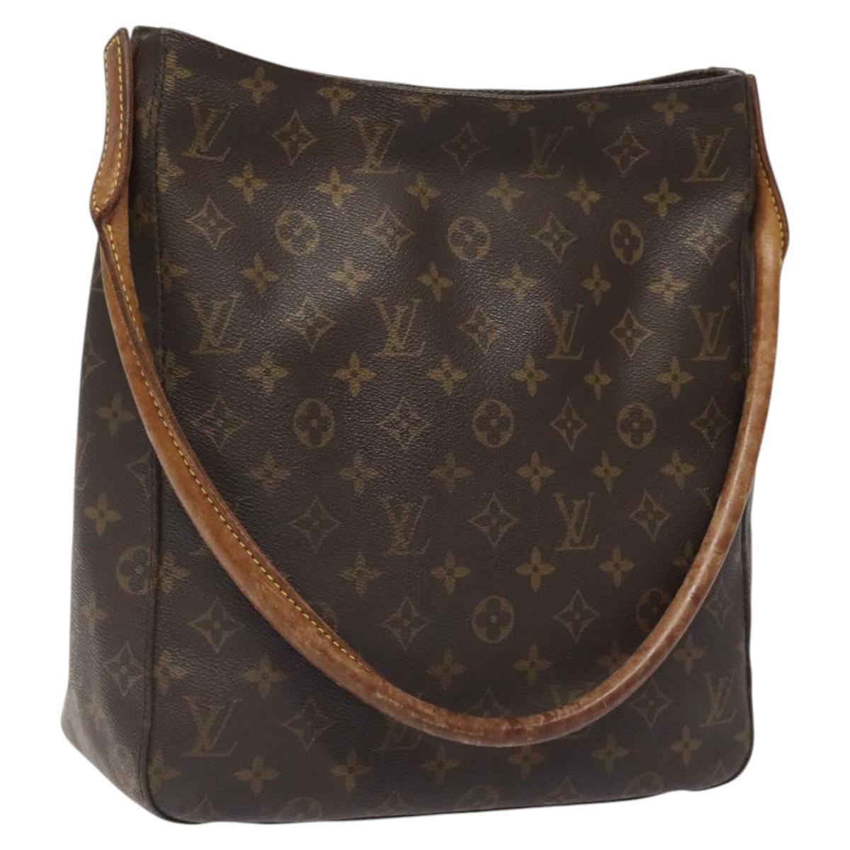 LOUIS VUITTON Monogram Looping GM Shoulder Bag M51145 LV Auth 116530