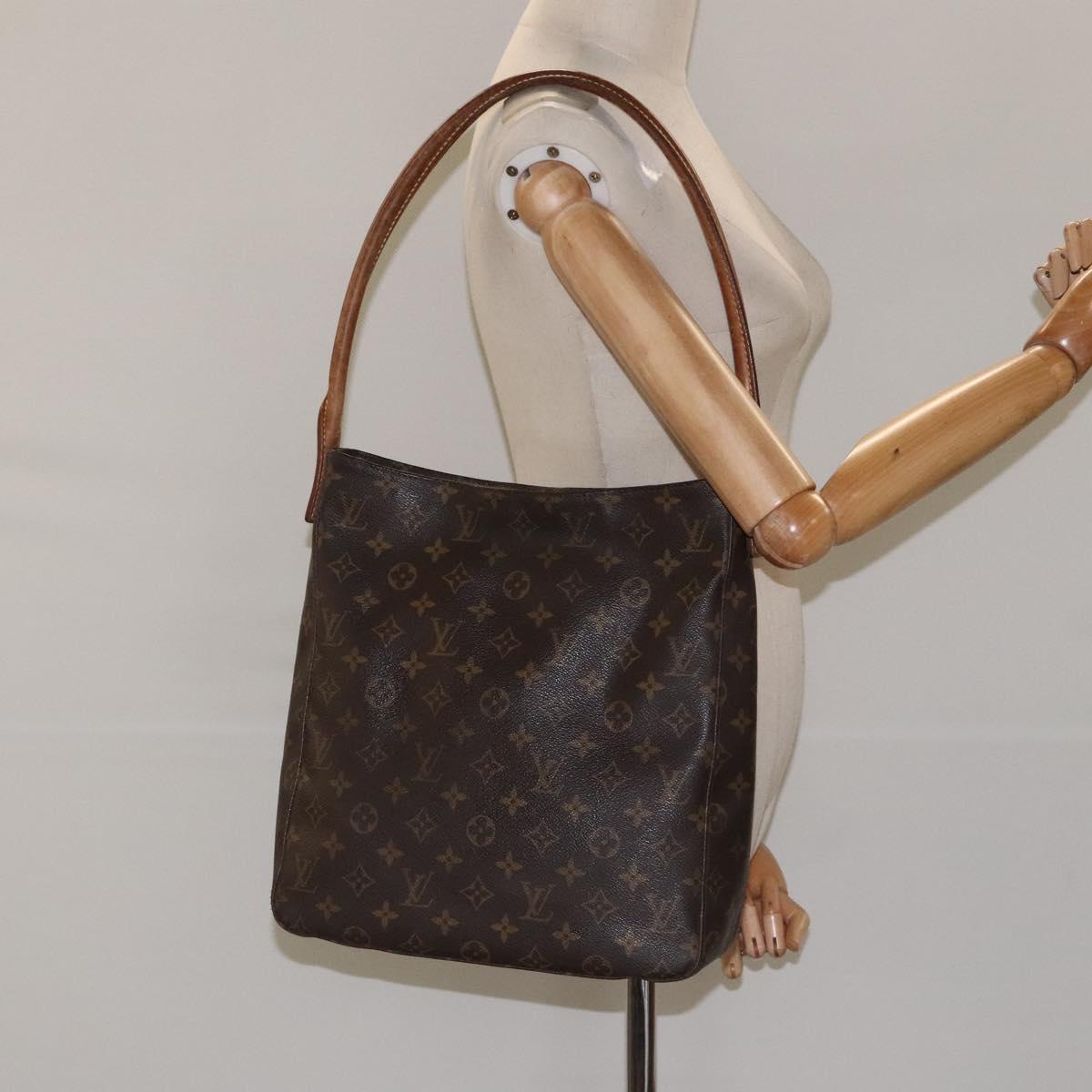 LOUIS VUITTON Monogram Looping GM Shoulder Bag M51145 LV Auth 116530