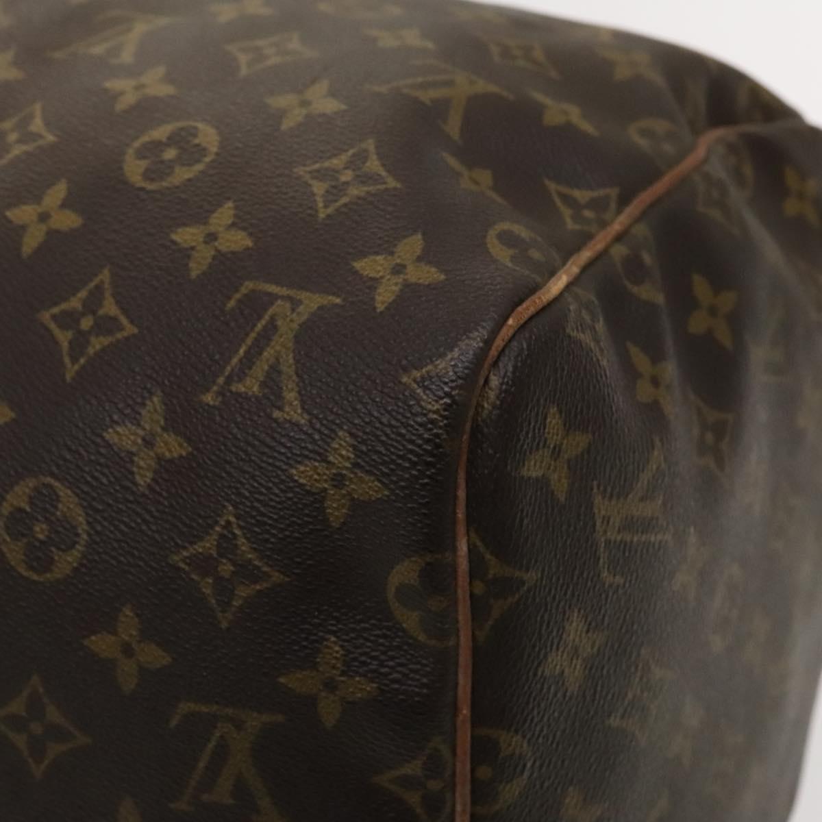 LOUIS VUITTON Monogram Keepall 55 Boston Bag M41424 LV Auth 116532