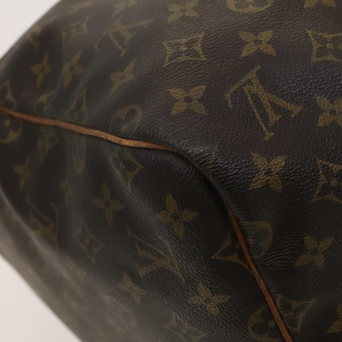 LOUIS VUITTON Monogram Keepall 55 Boston Bag M41424 LV Auth 116532