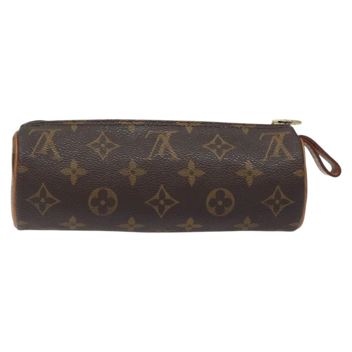 LOUIS VUITTON Monogram Trousse Rondo Pouch M47630 LV Auth 116547