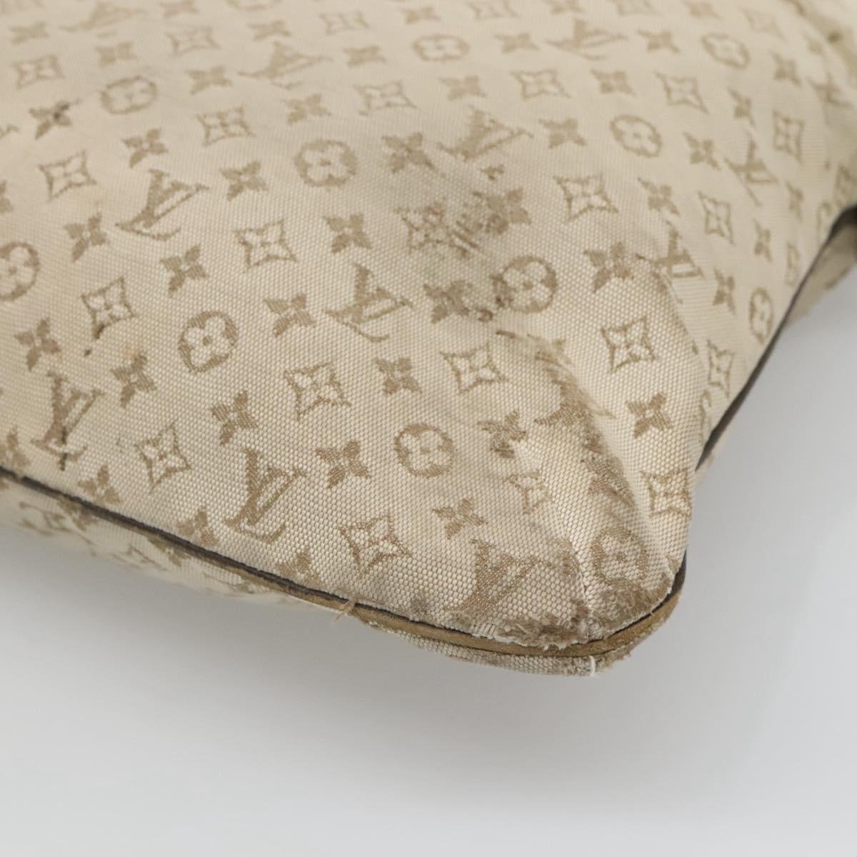 LOUIS VUITTON Monogram Mini Françoise 2Way Tote Bag Khaki M92209 Auth 116567