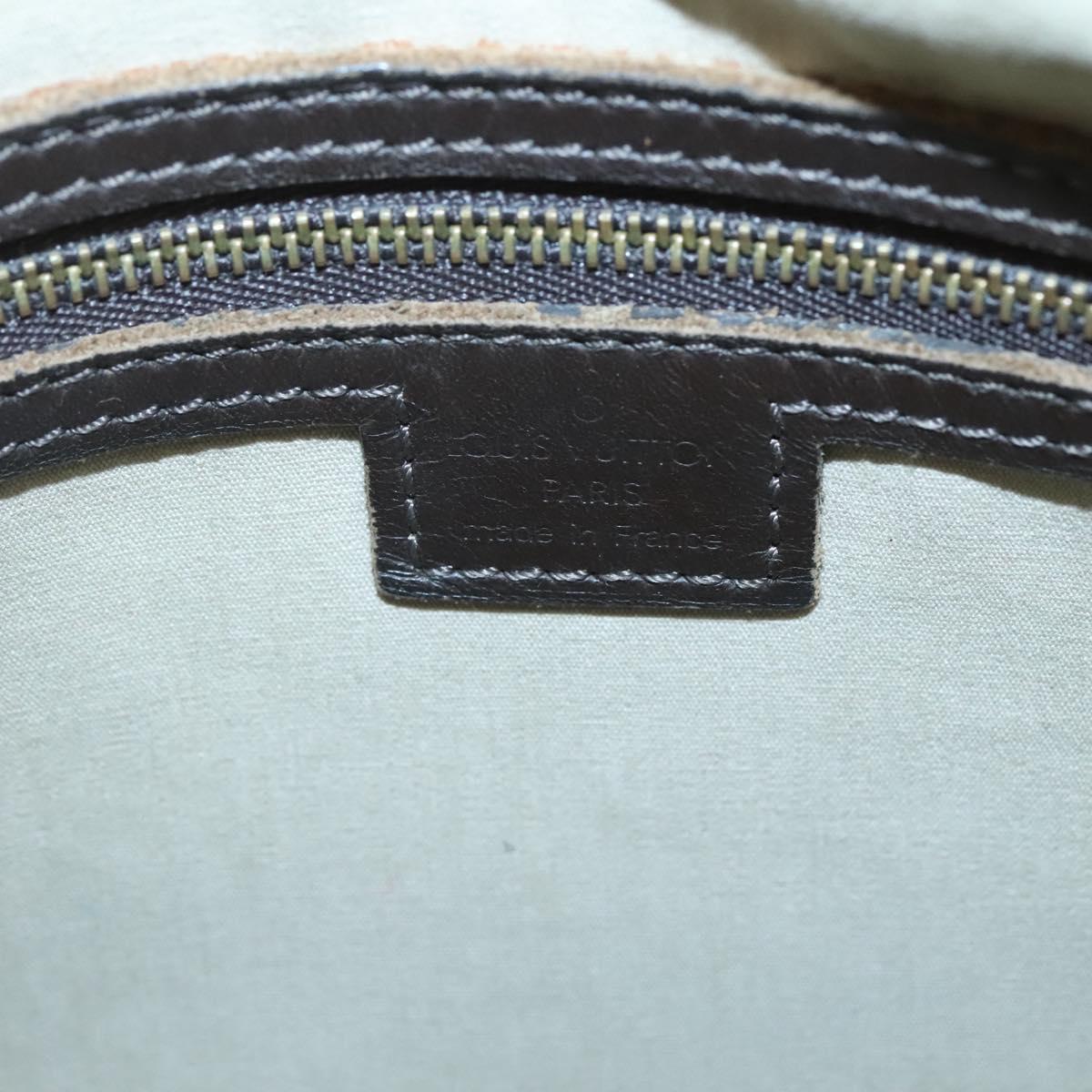 LOUIS VUITTON Monogram Mini Françoise 2Way Tote Bag Khaki M92209 Auth 116567