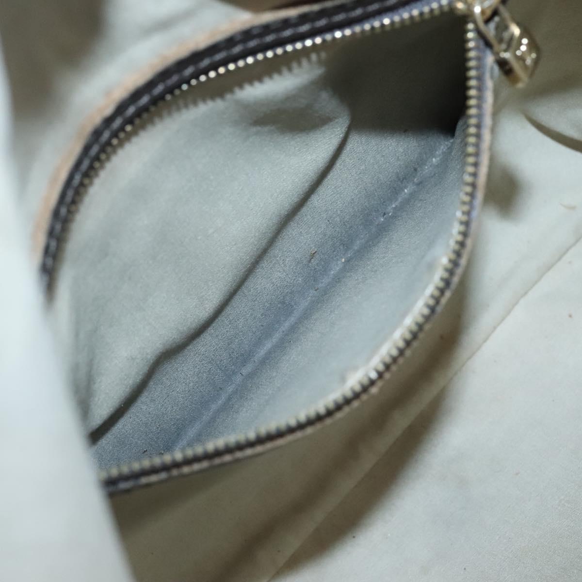 LOUIS VUITTON Monogram Mini Françoise 2Way Tote Bag Khaki M92209 Auth 116567