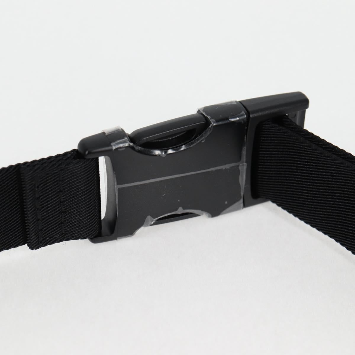 LOUIS VUITTON LV Snow Discovery Bum Bag PM Bag Nylon Black M21427 Auth 116570SM