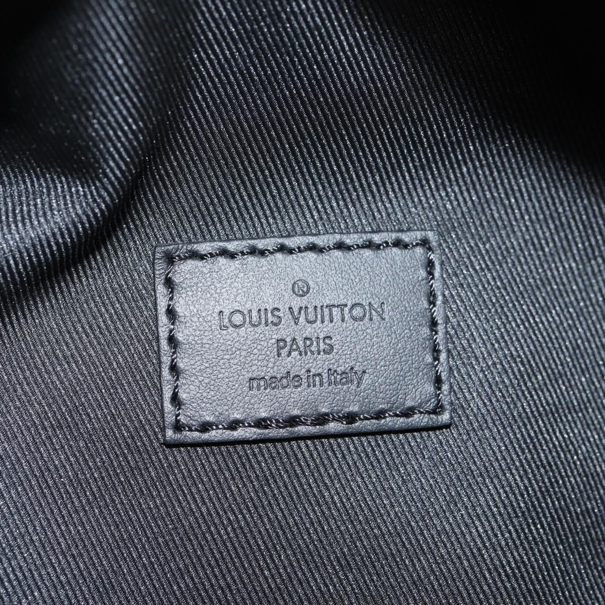 LOUIS VUITTON LV Snow Discovery Bum Bag PM Bag Nylon Black M21427 Auth 116570SM