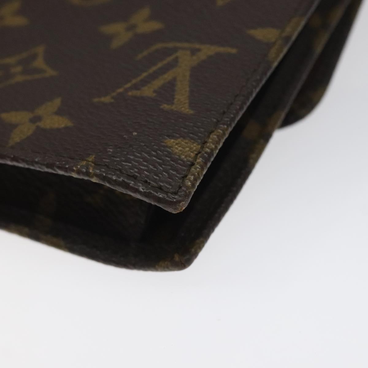 LOUIS VUITTON Monogram Pochette Rabat 20 Clutch Bag M51935 LV Auth 116574