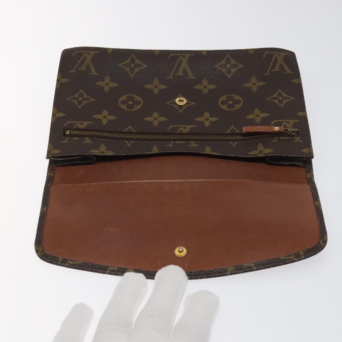 LOUIS VUITTON Monogram Pochette Rabat 20 Clutch Bag M51935 LV Auth 116574