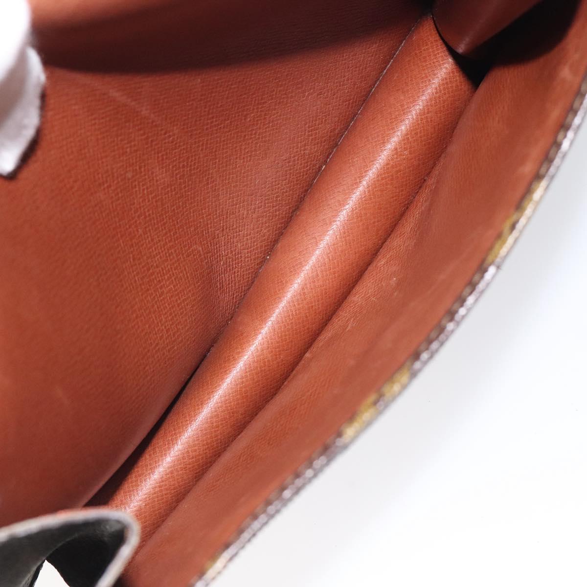 LOUIS VUITTON Monogram Pochette Rabat 20 Clutch Bag M51935 LV Auth 116574