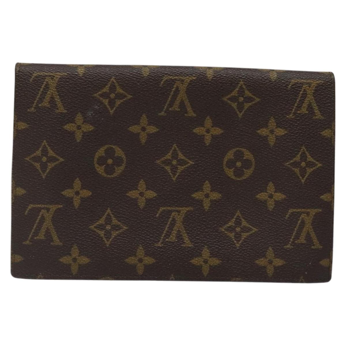 LOUIS VUITTON Monogram Pochette Rabat 20 Clutch Bag M51935 LV Auth 116574