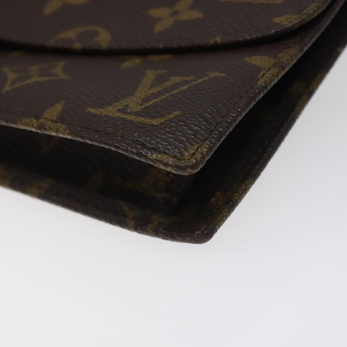 LOUIS VUITTON Monogram Pochette Rabat 20 Clutch Bag M51935 LV Auth 116574