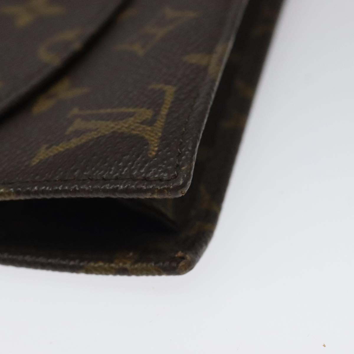 LOUIS VUITTON Monogram Pochette Rabat 20 Clutch Bag M51935 LV Auth 116574