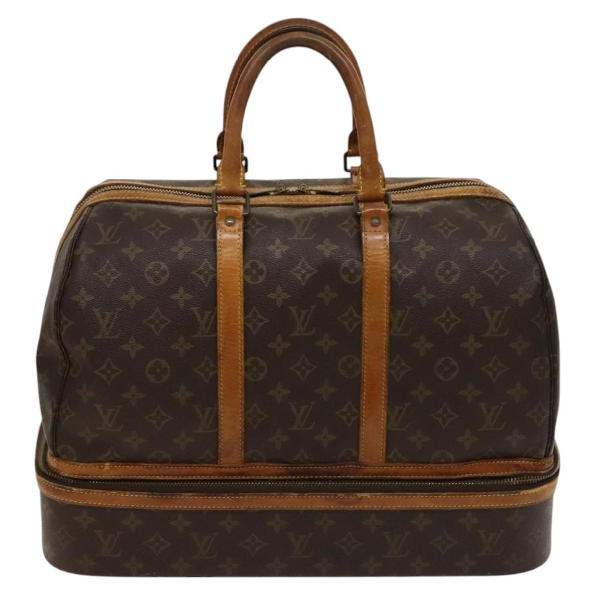 LOUIS VUITTON Monogram Sac Sports Boston Bag M41444 LV Auth 116580