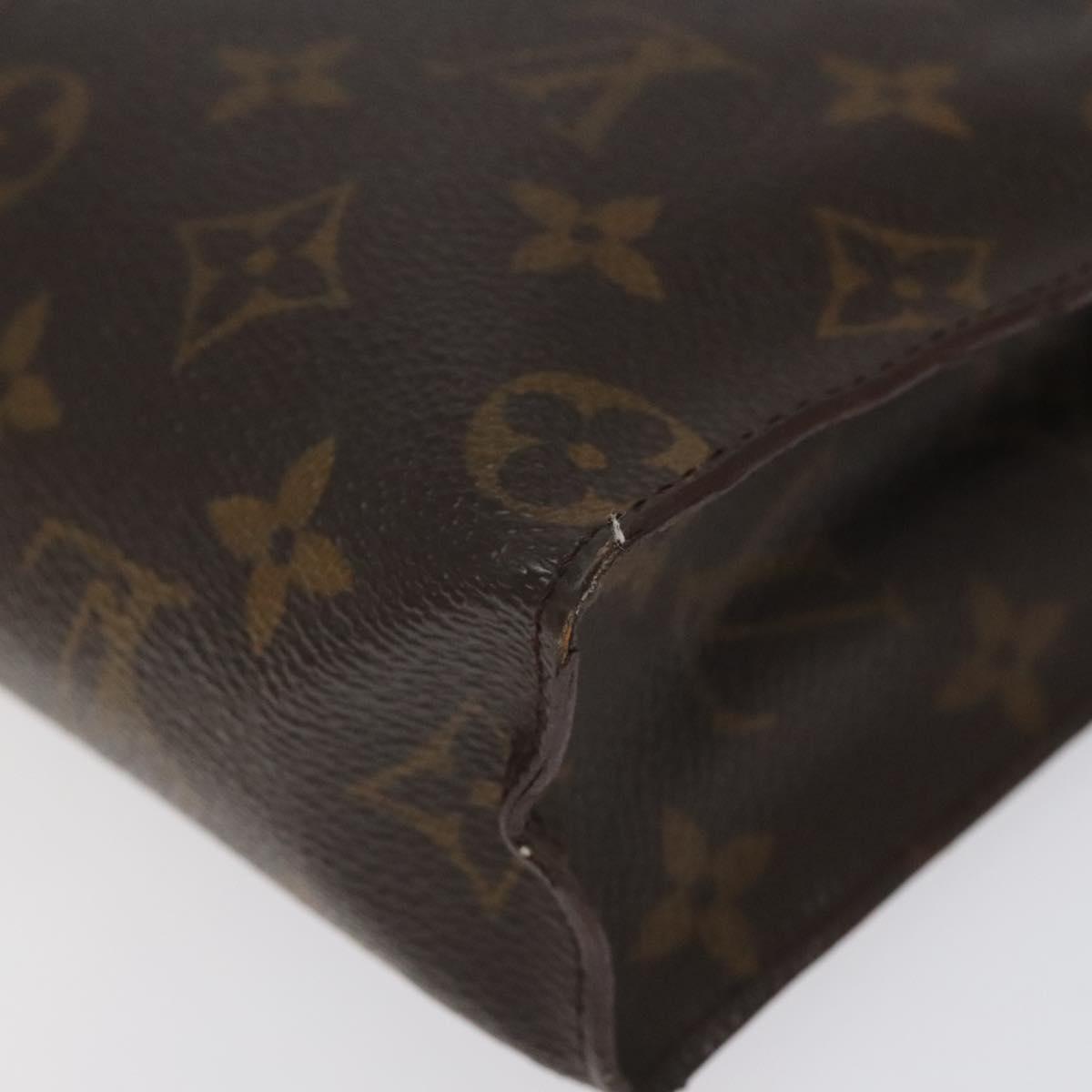 LOUIS VUITTON Monogram Poche Toilette 26 Pouch M47542 LV Auth 116600