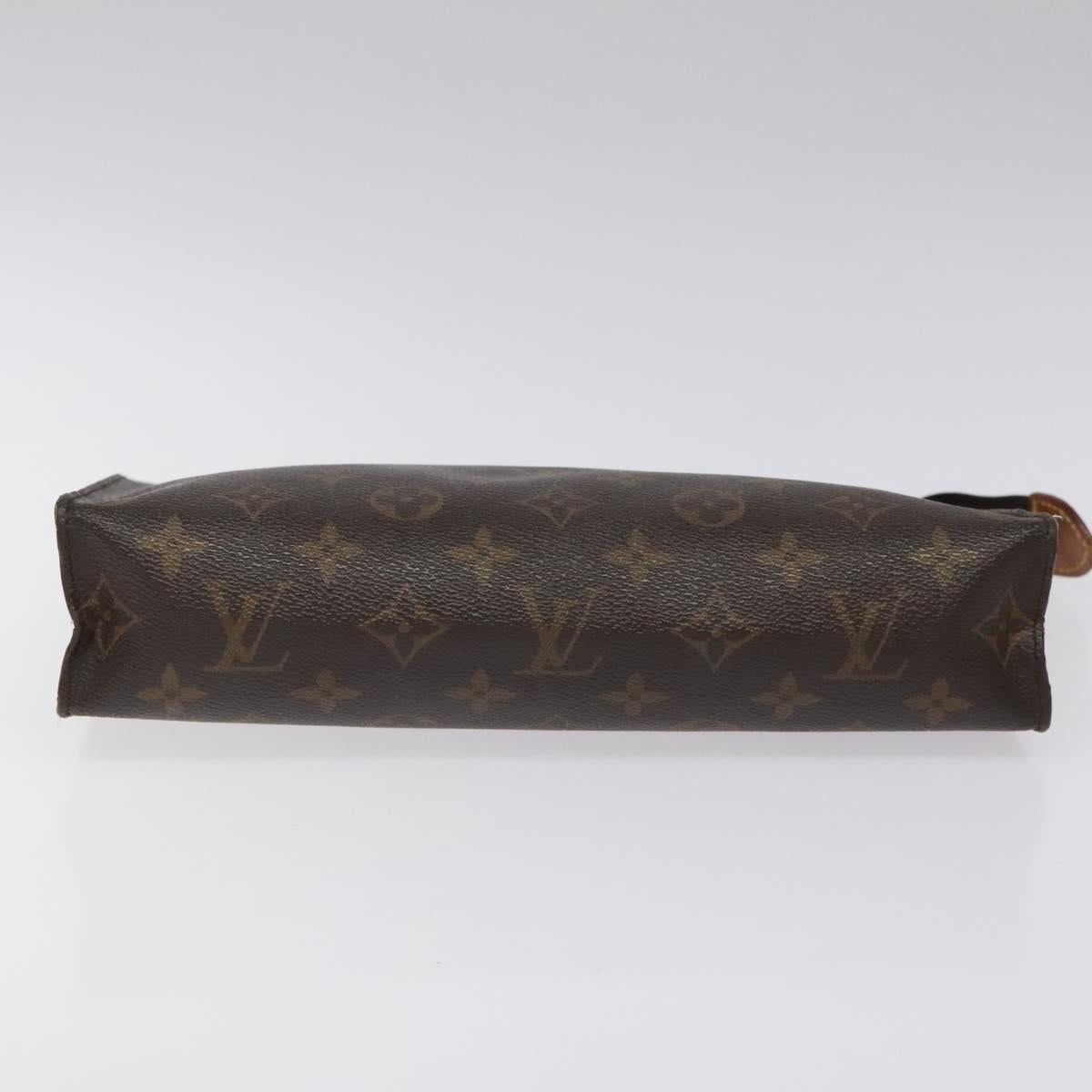 LOUIS VUITTON Monogram Poche Toilette 26 Pouch M47542 LV Auth 116600