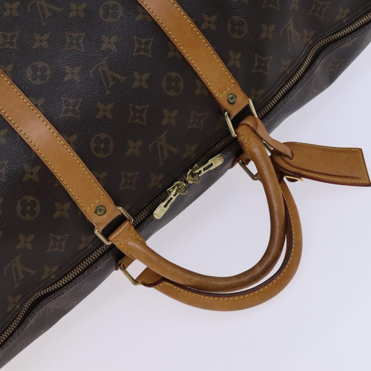 LOUIS VUITTON Monogram Keepall 60 Boston Bag M41422 LV Auth 116642