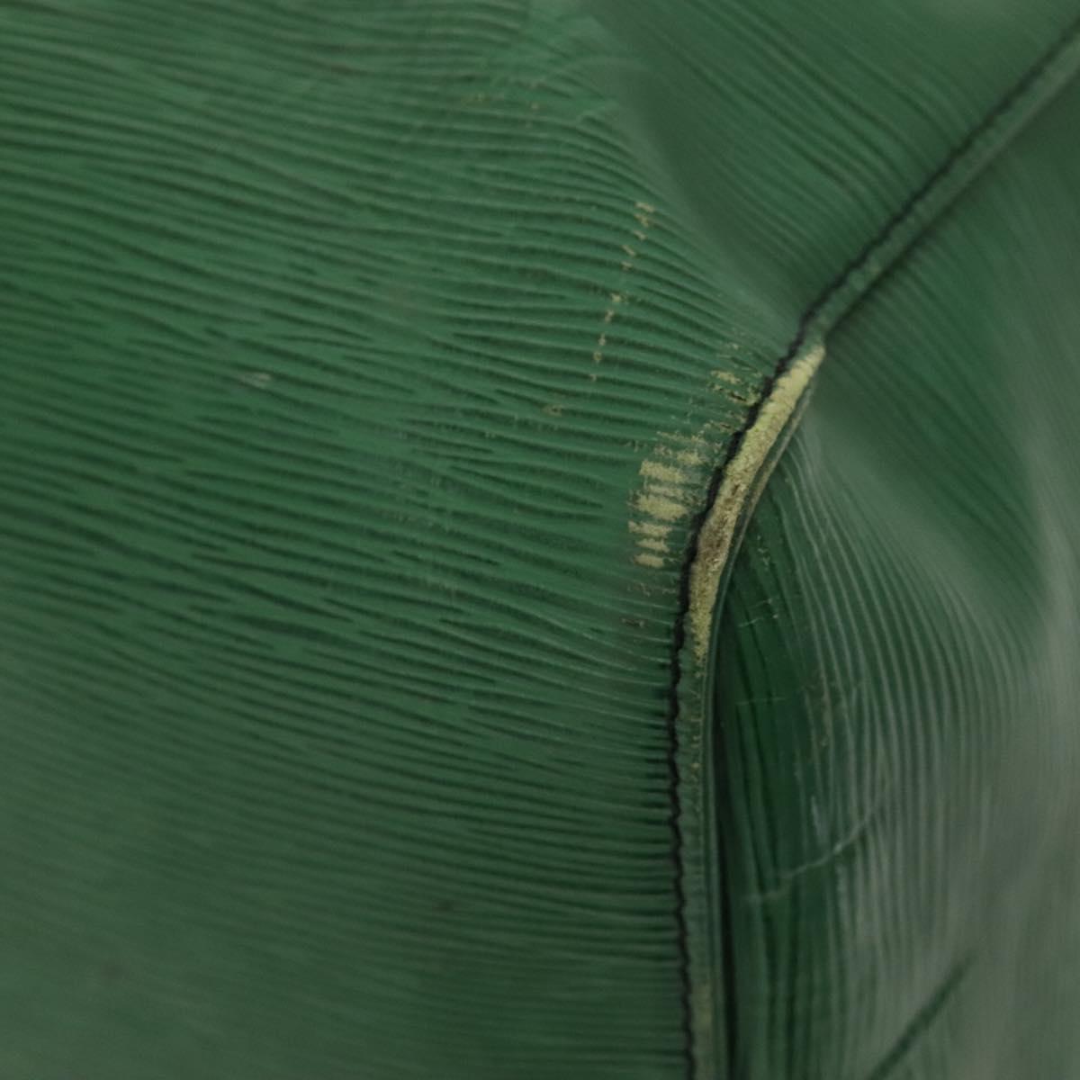 LOUIS VUITTON Epi Keepall 60 Boston Bag Green M42944 LV Auth 116657