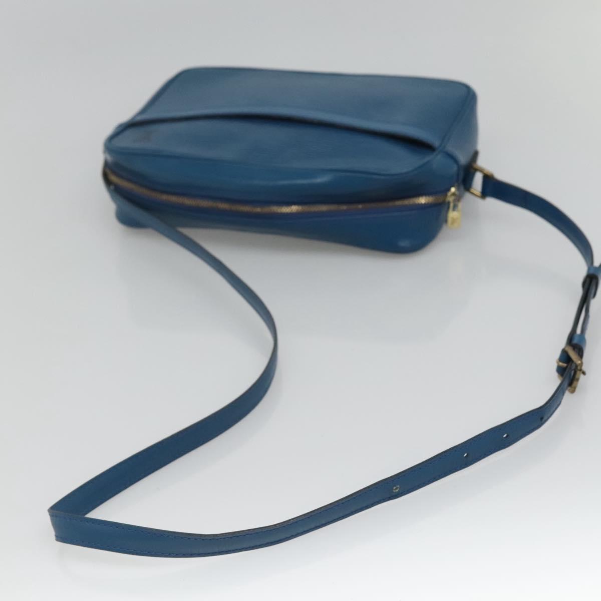LOUIS VUITTON Epi Trocadero 27 Shoulder Bag Blue M52315 LV Auth 116708