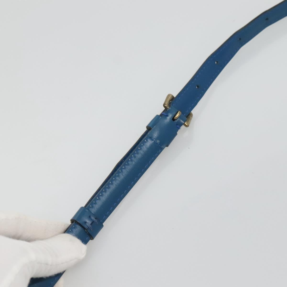 LOUIS VUITTON Epi Trocadero 27 Shoulder Bag Blue M52315 LV Auth 116708