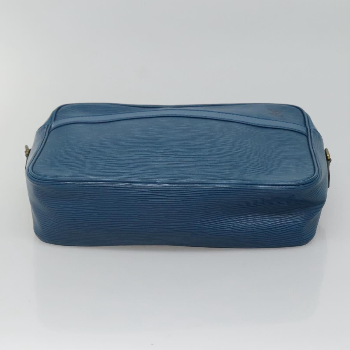 LOUIS VUITTON Epi Trocadero 27 Shoulder Bag Blue M52315 LV Auth 116708