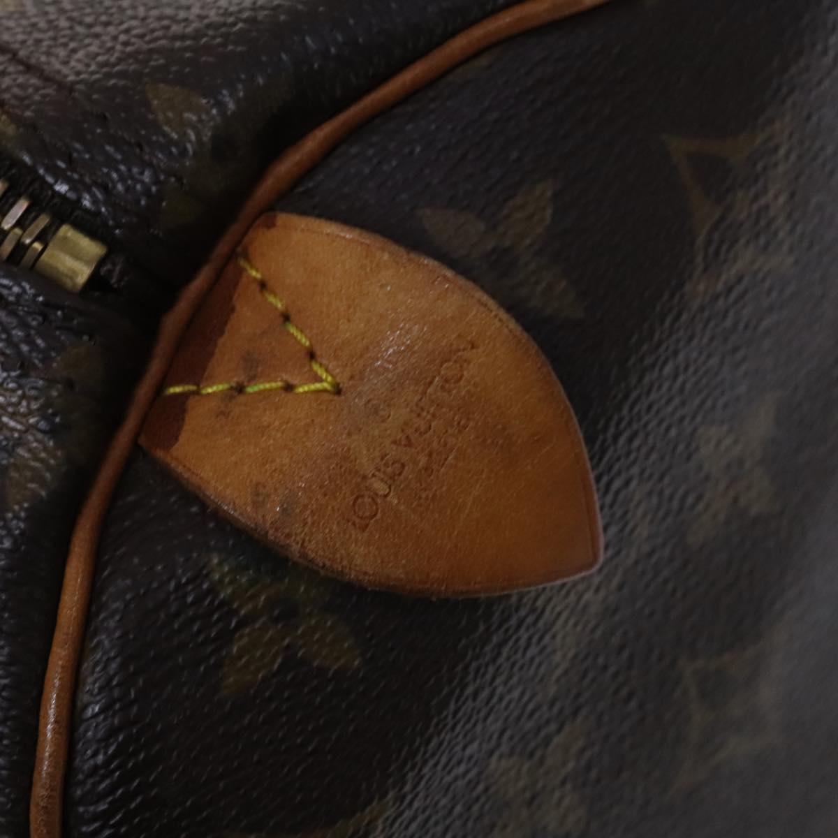LOUIS VUITTON Monogram Keepall 60 Boston Bag M41422 LV Auth 116854