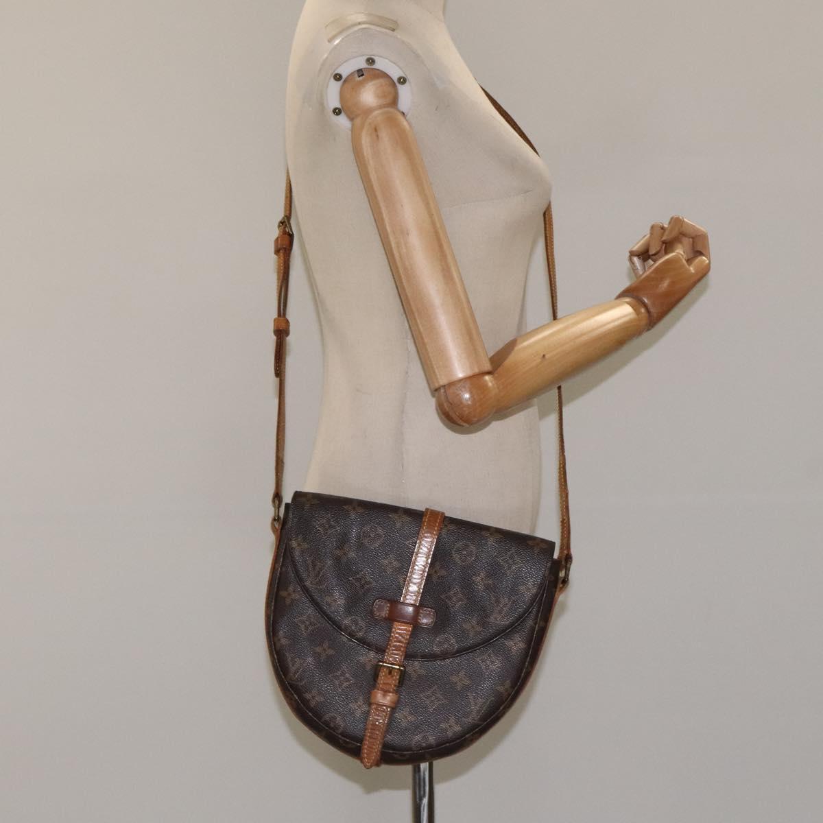LOUIS VUITTON Monogram Chantilly MM Shoulder Bag M51233 LV Auth 116875
