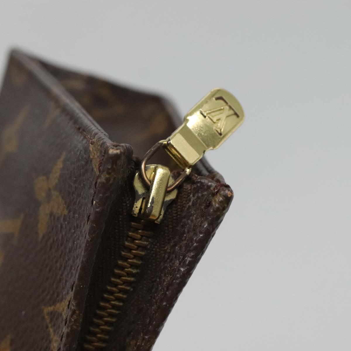 LOUIS VUITTON Monogram Posh Toilette 15 Pouch M47546 LV Auth 116887