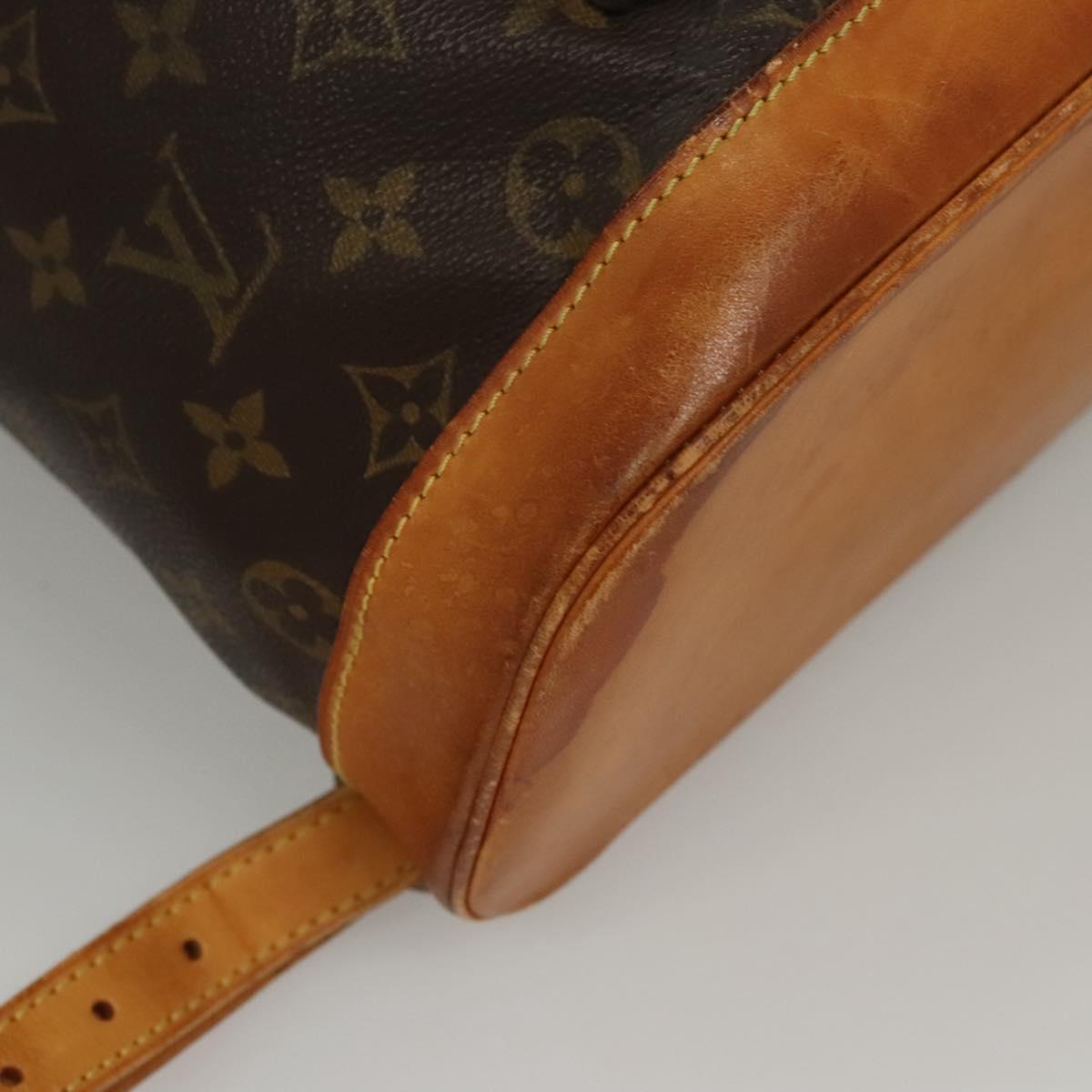 LOUIS VUITTON Monogram Montsouris GM Backpack M51135 LV Auth 116906