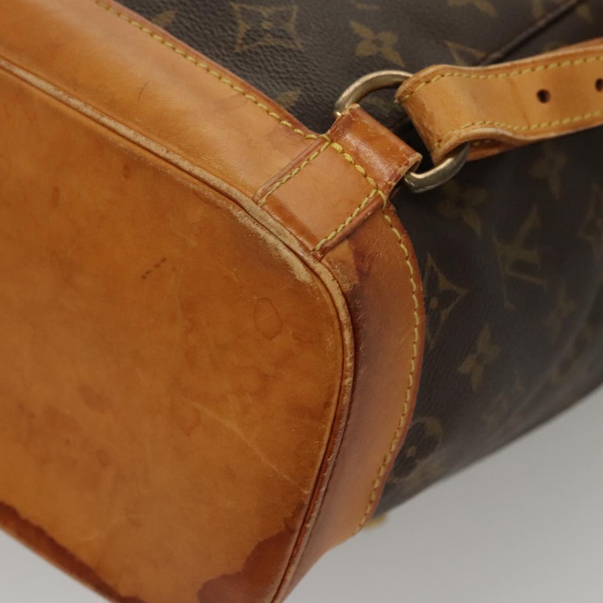 LOUIS VUITTON Monogram Montsouris GM Backpack M51135 LV Auth 116906