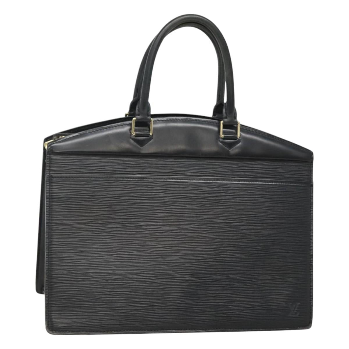 LOUIS VUITTON Epi Riviera Hand Bag Noir Black M48182 LV Auth 116943