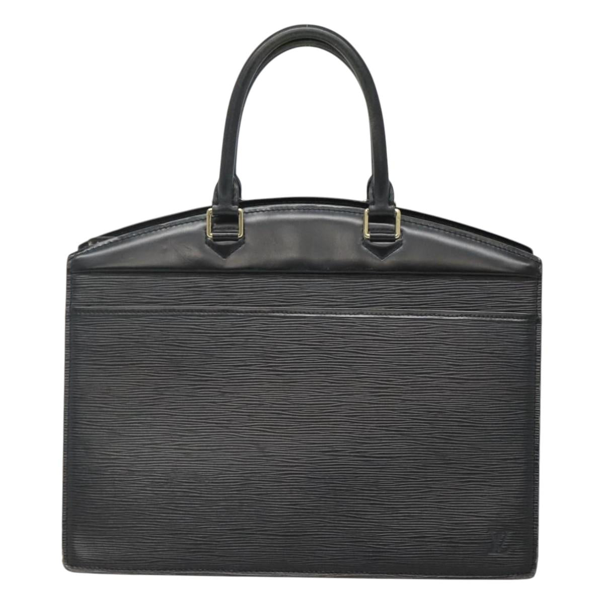 LOUIS VUITTON Epi Riviera Hand Bag Noir Black M48182 LV Auth 116943