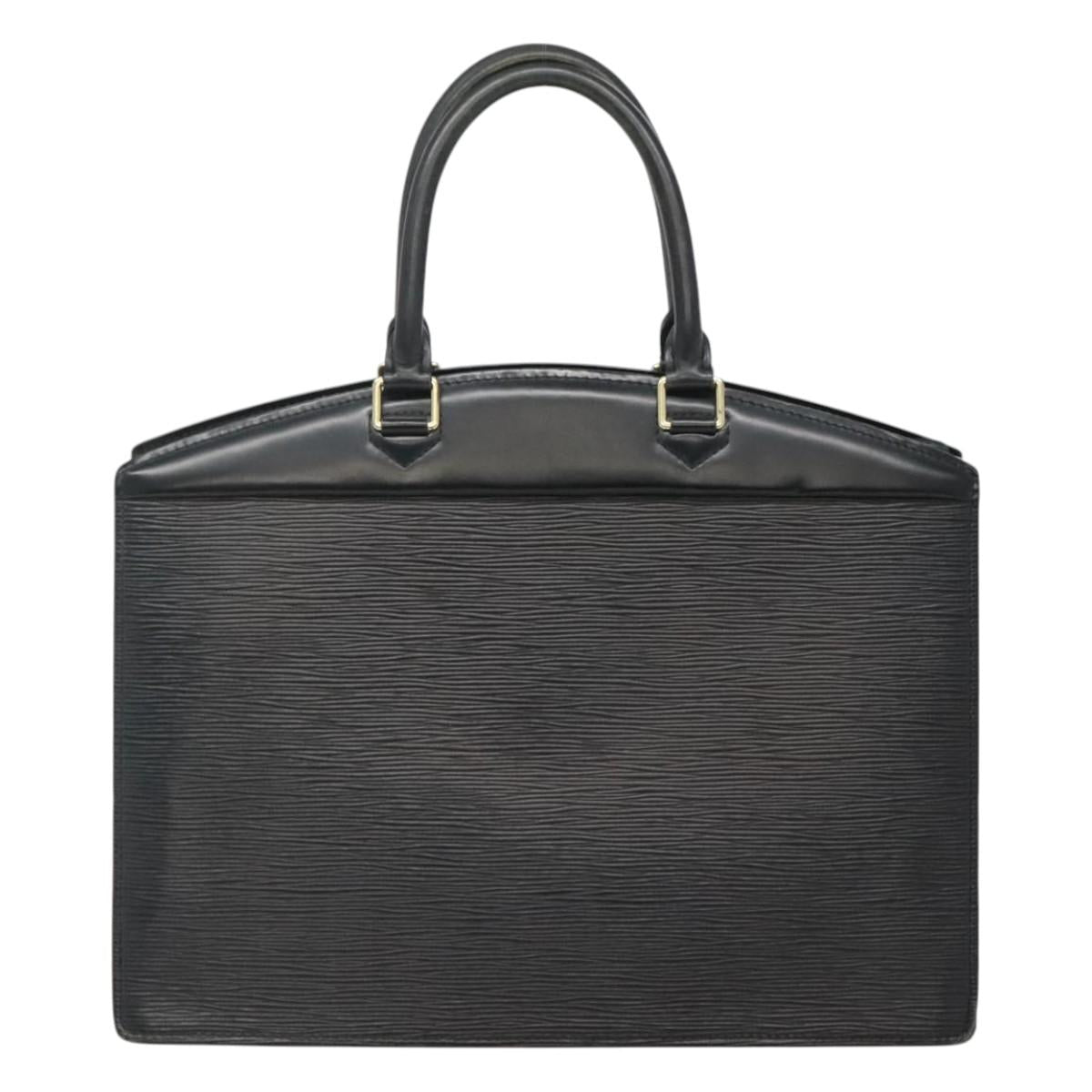 LOUIS VUITTON Epi Riviera Hand Bag Noir Black M48182 LV Auth 116943