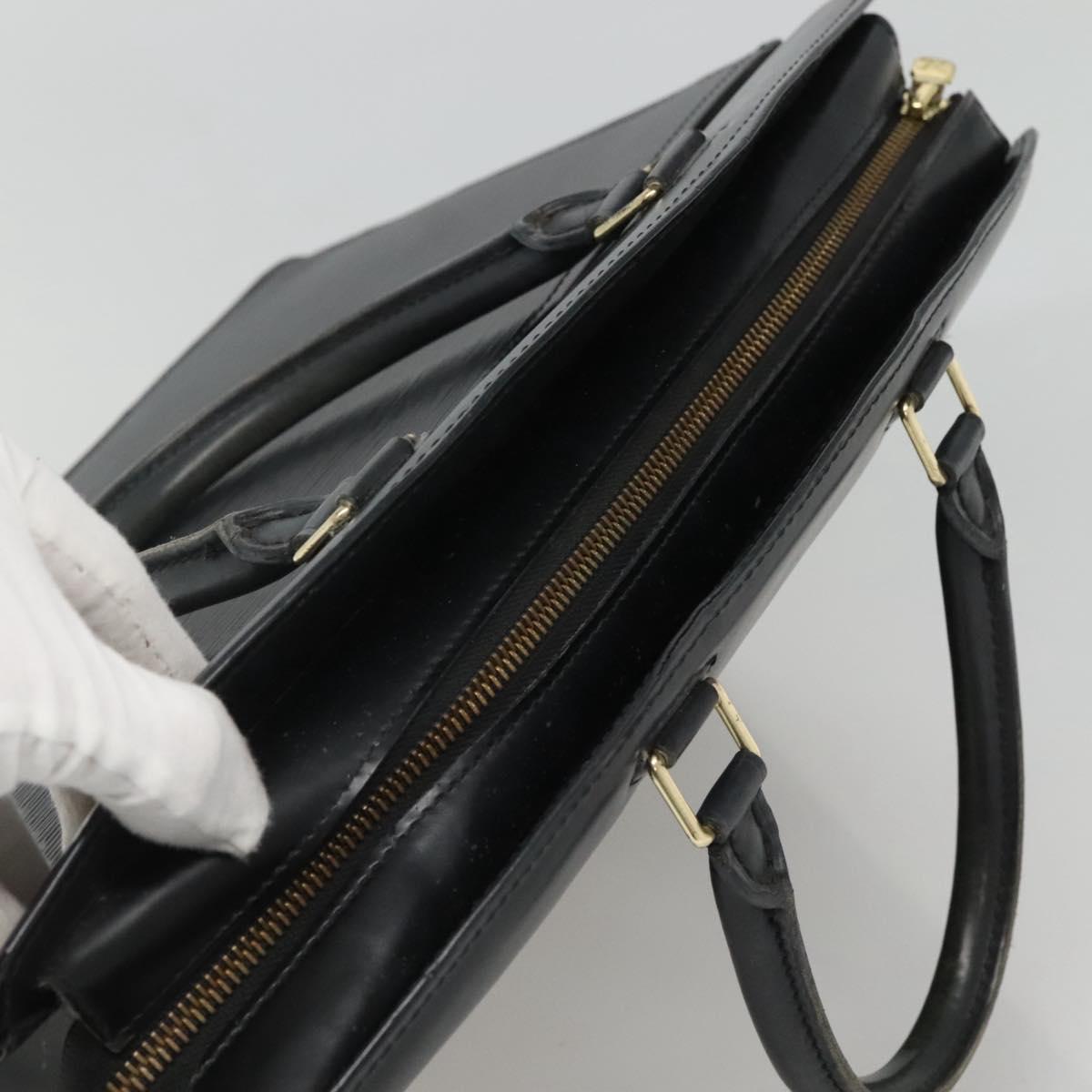 LOUIS VUITTON Epi Riviera Hand Bag Noir Black M48182 LV Auth 116943