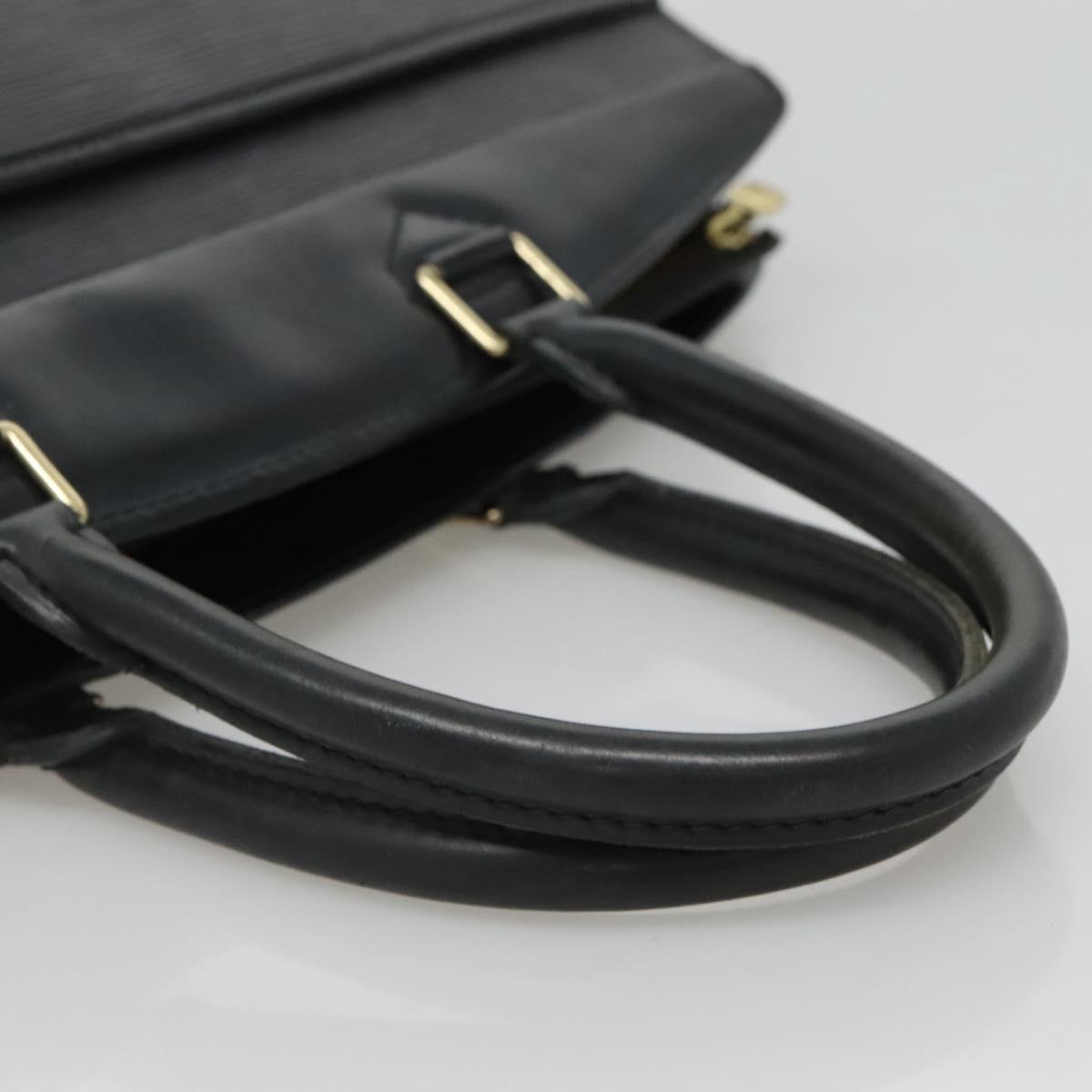 LOUIS VUITTON Epi Riviera Hand Bag Noir Black M48182 LV Auth 116943
