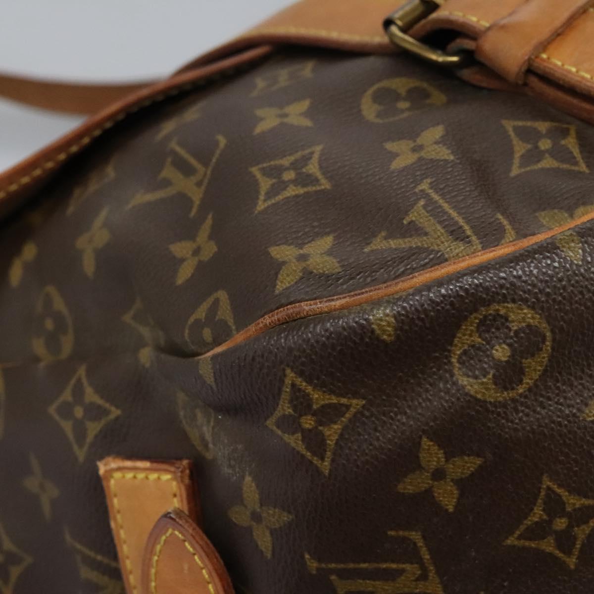 LOUIS VUITTON Monogram Saumur 43 Shoulder Bag M42252 LV Auth 116983