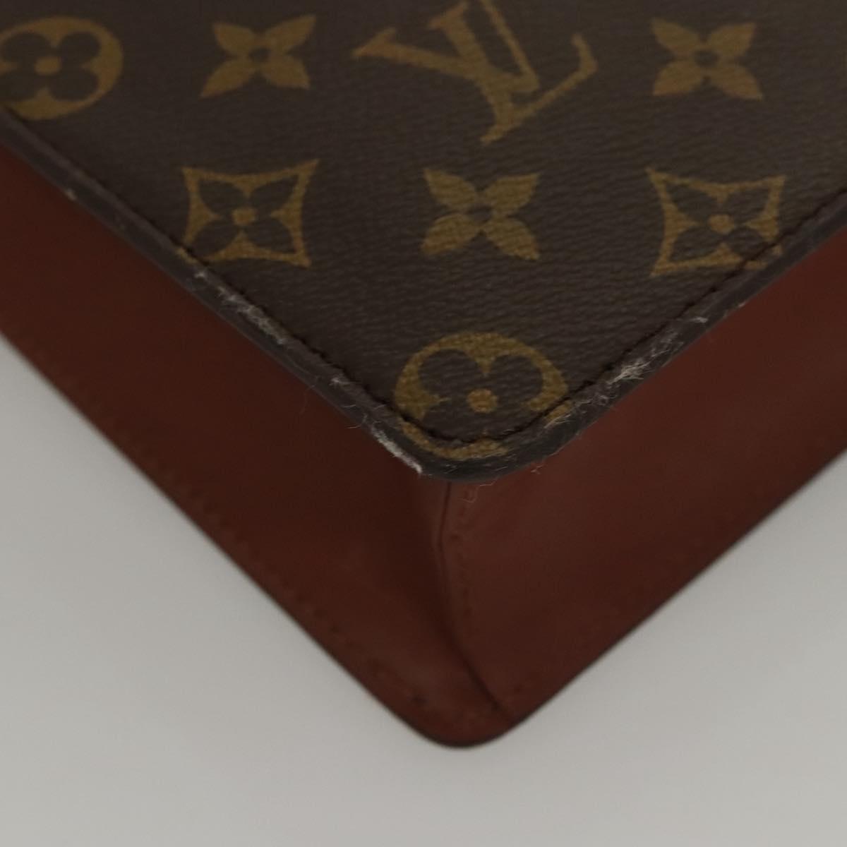 LOUIS VUITTON Monogram Pochette Homme Clutch Bag M51795 LV Auth 117033