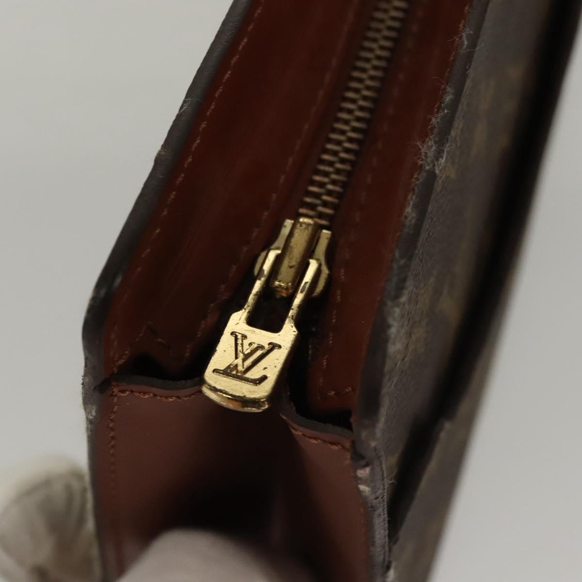 LOUIS VUITTON Monogram Pochette Homme Clutch Bag M51795 LV Auth 117033