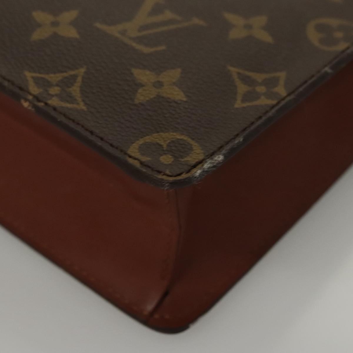 LOUIS VUITTON Monogram Pochette Homme Clutch Bag M51795 LV Auth 117033