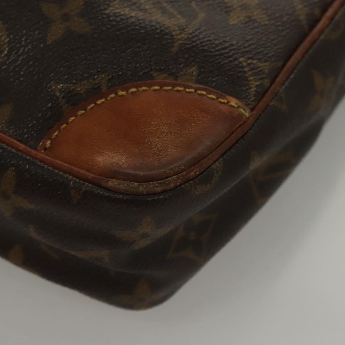 LOUIS VUITTON Monogram Compiegne 28 Clutch Bag M51845 LV Auth 117052