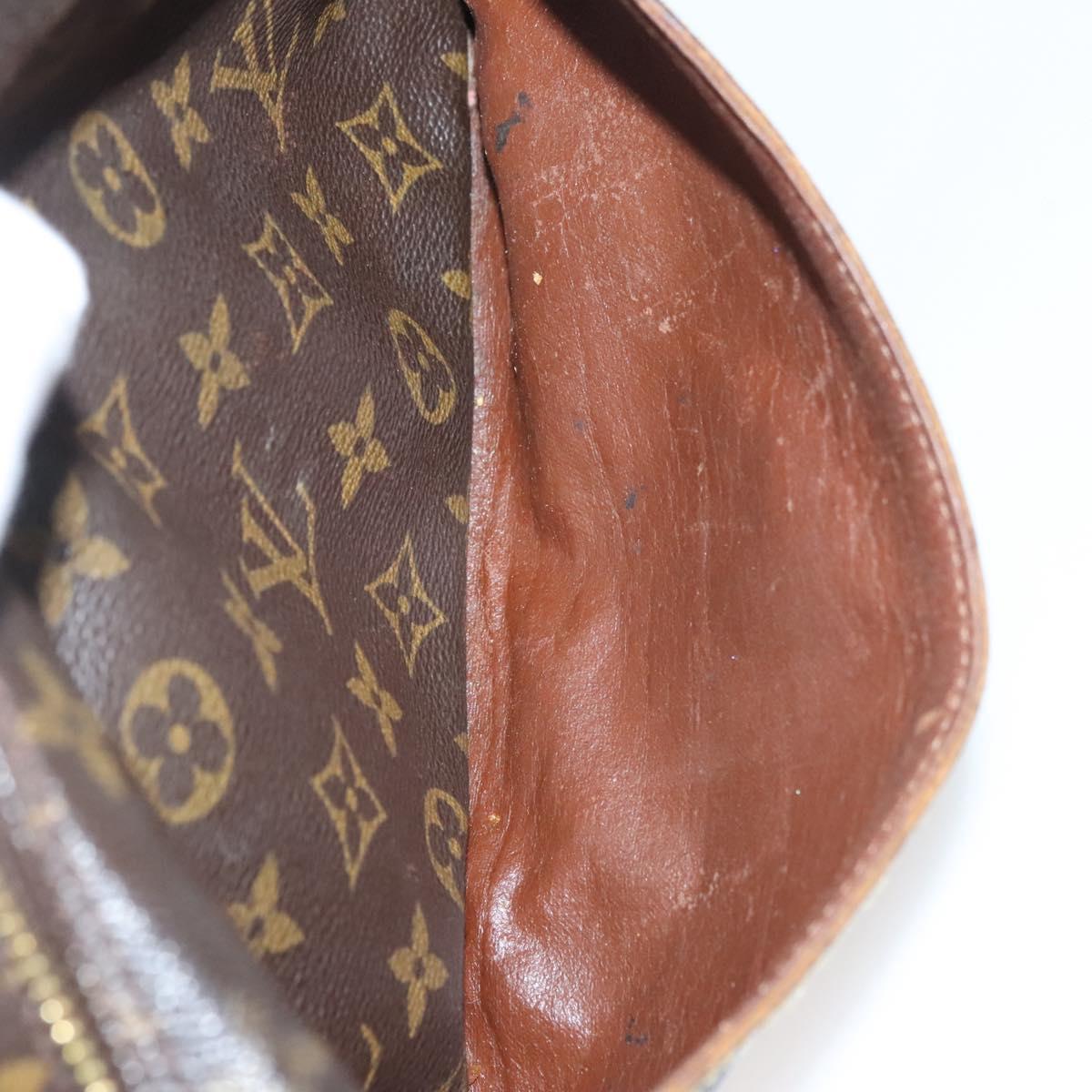 LOUIS VUITTON Monogram Compiegne 28 Clutch Bag M51845 LV Auth 117052