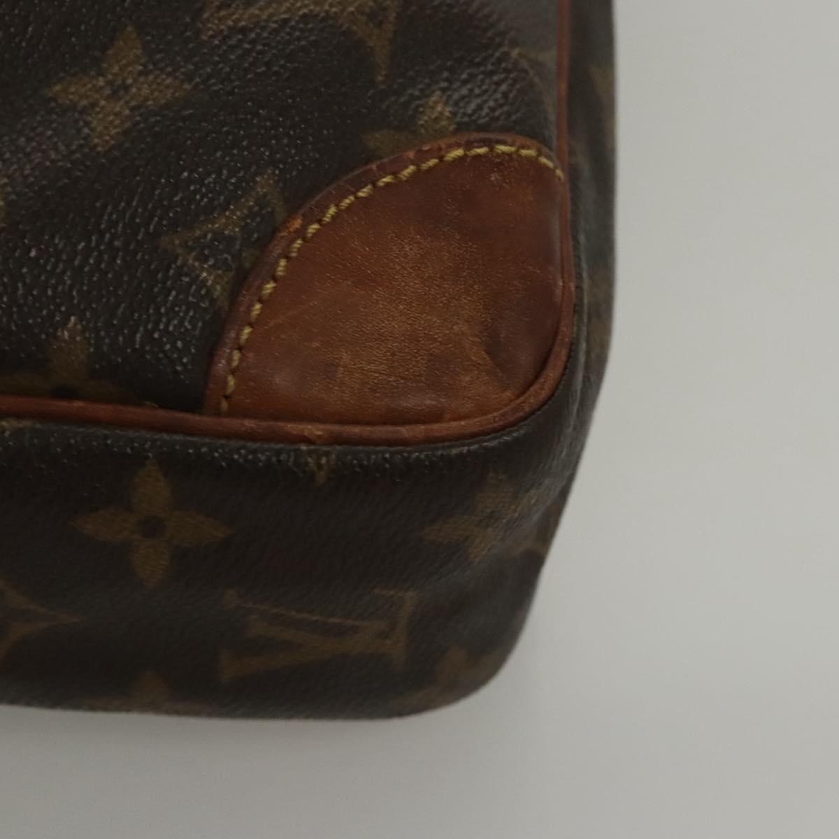 LOUIS VUITTON Monogram Compiegne 28 Clutch Bag M51845 LV Auth 117052