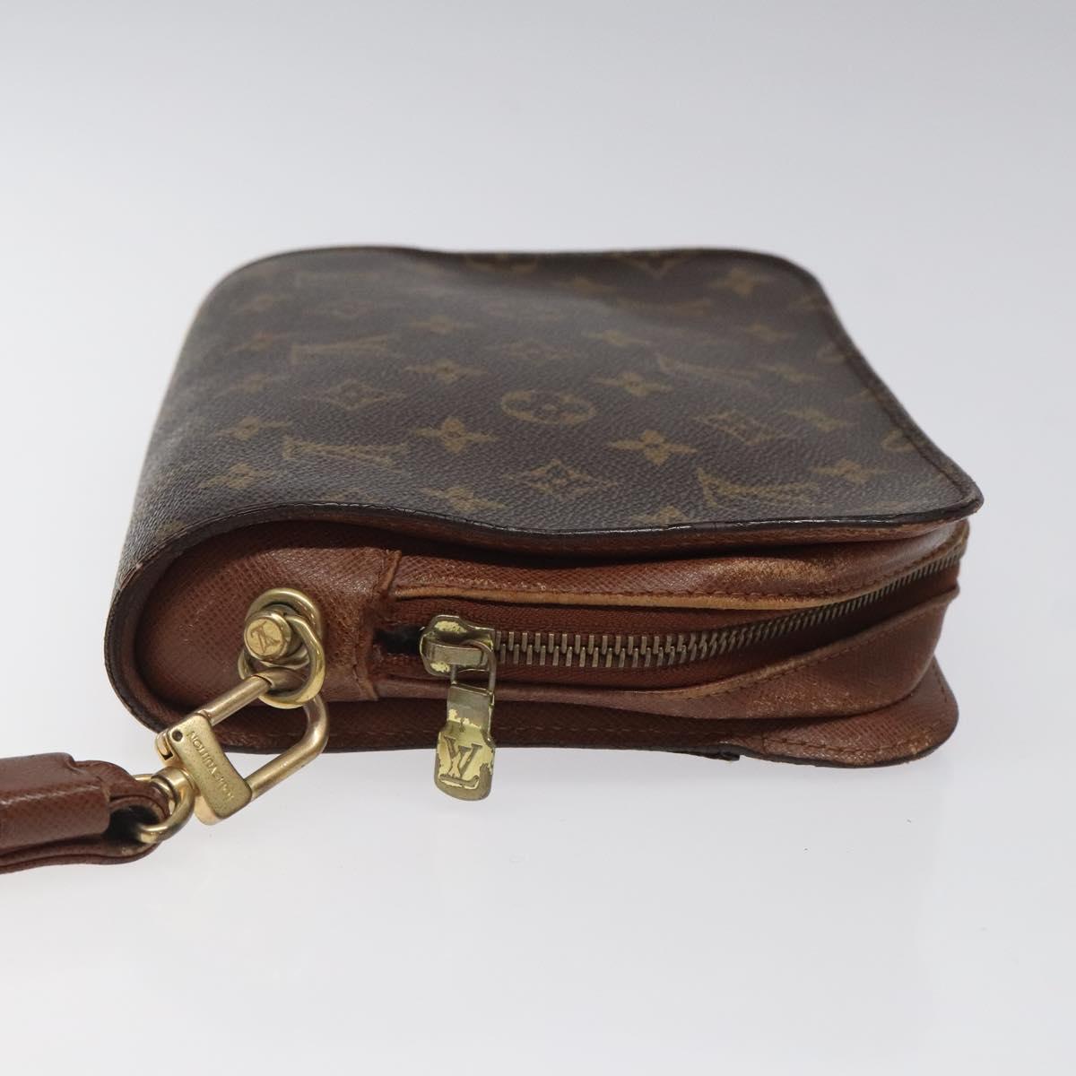 LOUIS VUITTON Monogram Orsay Clutch Bag M51790 LV Auth 117088