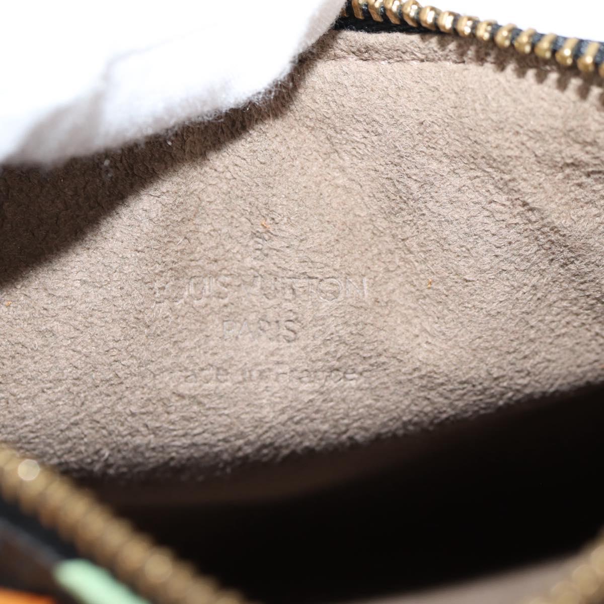 LOUIS VUITTON Monogram Multicolor Mini Speedy Bag Black M92644 LV Auth 117106AM